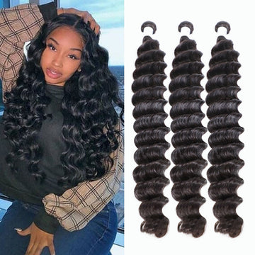 GS Virgin Hair Blue Series Malaysian Hair Weaving  3pcs/Lot Deep Wave